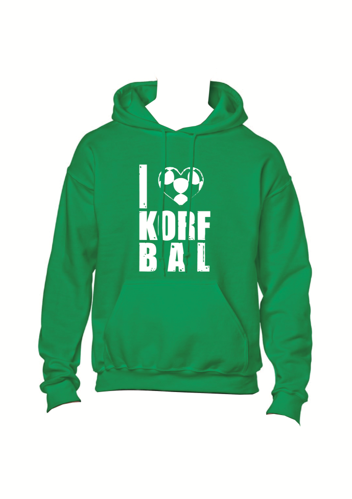 i love korfbal hoodie